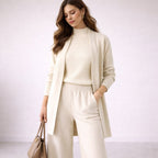 Emma | Driedelige loungeset met vest voor dames
