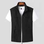 Gilet met zakken voor heren